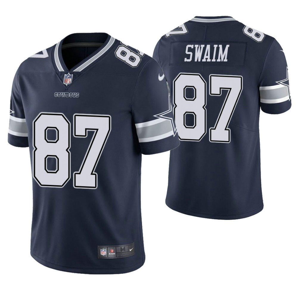 Dallas Cowboys #87 Geoff Swaim Navy Vapor Untouchable Limited Player Jersey Dallas Cowboys #87 Geoff Swaim Navy Vapor Untouchable Limited Player Jersey