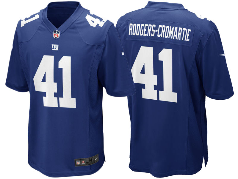 New York Giants #41 Dominique Rodgers-Cromartie Royal Blue Game Jersey New York Giants #41 Dominique Rodgers-Cromartie Royal Blue Game Jersey