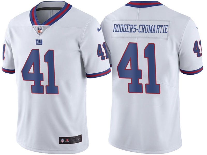 New York Giants #41 Dominique Rodgers-Cromartie White Vapor Untouchable Color Rush Limited Jersey New York Giants #41 Dominique Rodgers-Cromartie White Vapor Untouchable Color Rush Limited Jersey