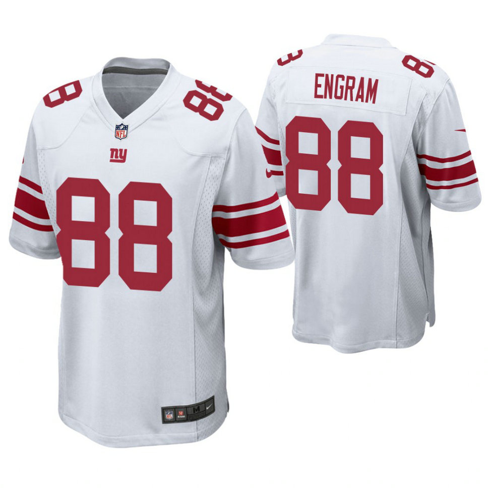 New York Giants #88 Evan Engram White Game Jersey New York Giants #88 Evan Engram White Game Jersey