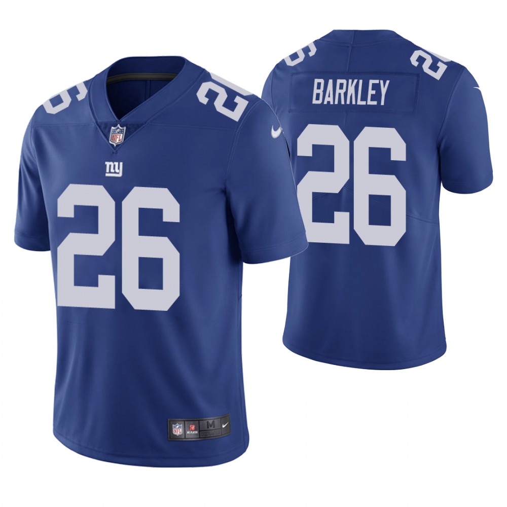 New York Giants #26 Saquon Barkley Royal Player Vapor Untouchable Limited Jersey New York Giants #26 Saquon Barkley Royal Player Vapor Untouchable Limited Jersey