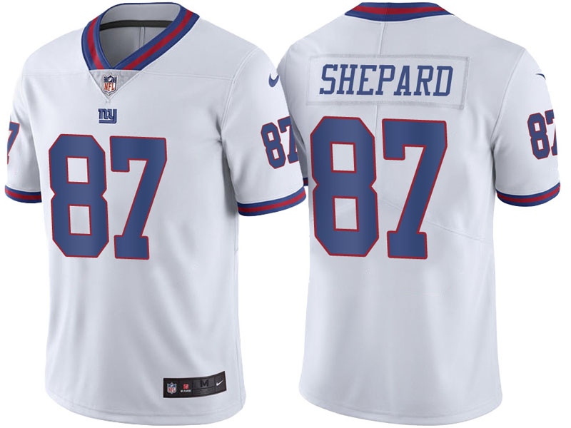 New York Giants #87 Sterling Shepard White Vapor Untouchable Color Rush Limited Jersey New York Giants #87 Sterling Shepard White Vapor Untouchable Color Rush Limited Jersey