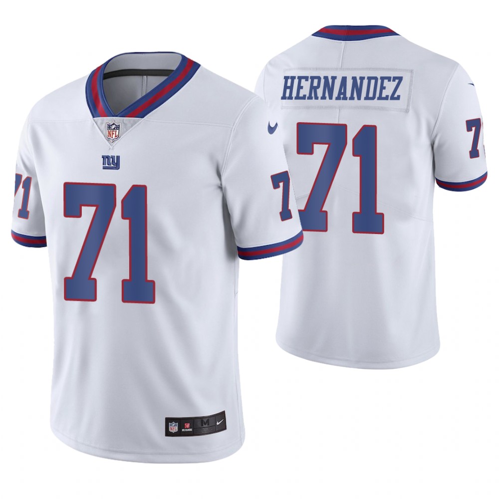 New York Giants #71 Will Hernandez White Vapor Untouchable Color Rush Limited Jersey New York Giants #71 Will Hernandez White Vapor Untouchable Color Rush Limited Jersey