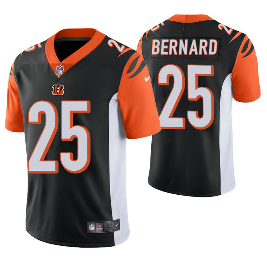 Cincinnati Bengals #25 Giovani Bernard Black Vapor Untouchable Limited Player Jersey Cincinnati Bengals #25 Giovani Bernard Black Vapor Untouchable Limited Player Jersey