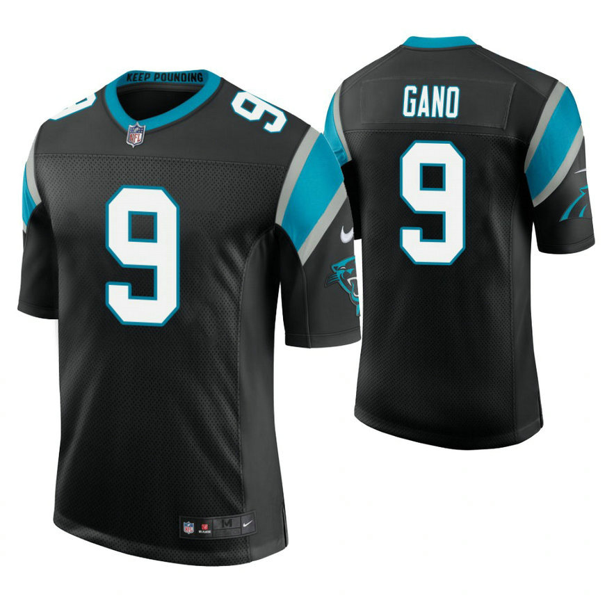 Carolina Panthers #9 Graham Gano Black Vapor Untouchable Limited Player Jersey