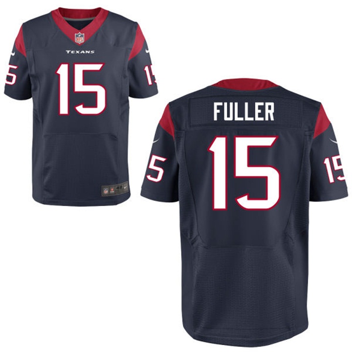 Houston Texans #15 Will Fuller Navy Elite Jersey Houston Texans #15 Will Fuller Navy Elite Jersey