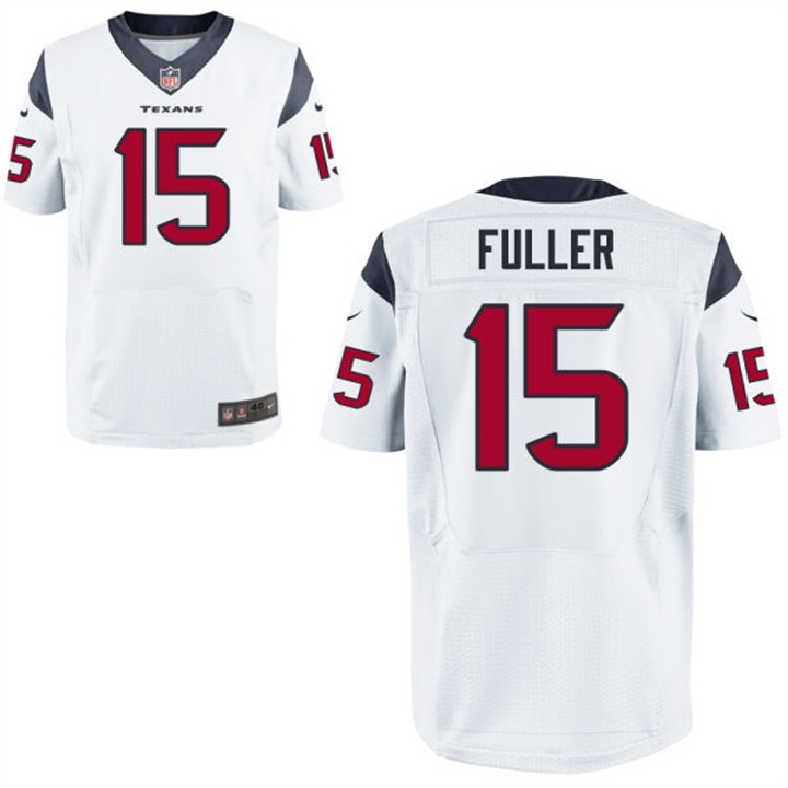 Houston Texans #15 Will Fuller White Elite Jersey Houston Texans #15 Will Fuller White Elite Jersey