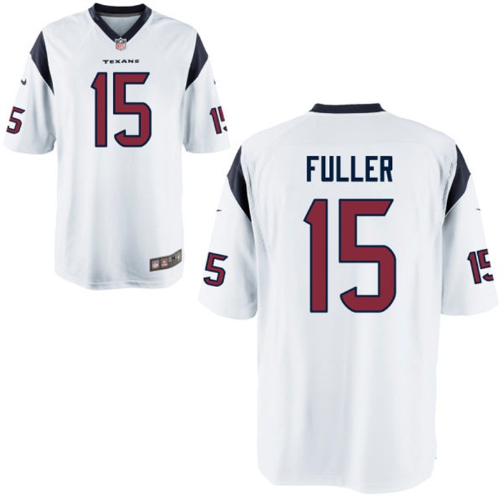 Houston Texans #15 Will Fuller White Game Jersey Houston Texans #15 Will Fuller White Game Jersey