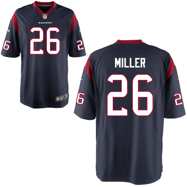 Houston Texans #26 Lamar Miller Navy Blue Game Jersey Houston Texans #26 Lamar Miller Navy Blue Game Jersey