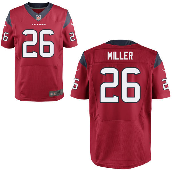 Houston Texans #26 Lamar Miller Red Elite Jersey