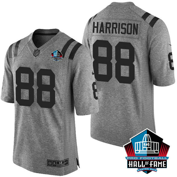Indianapolis Colts #88 Marvin Harrison Gray Gridiron Limited Jersey