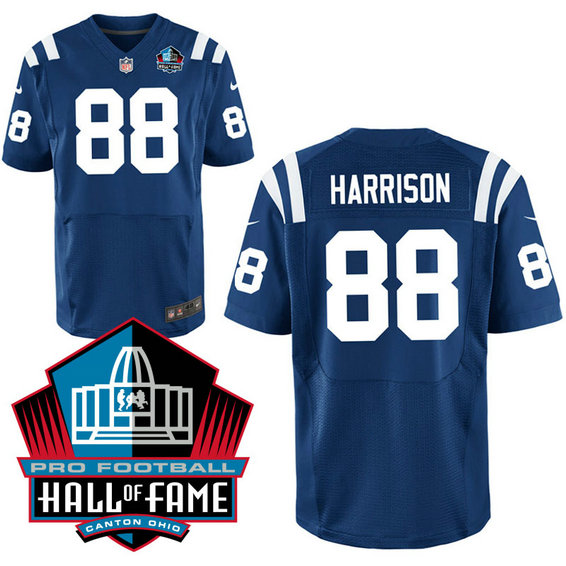 Indianapolis Colts #88 Marvin Harrison Royal Elite Jersey