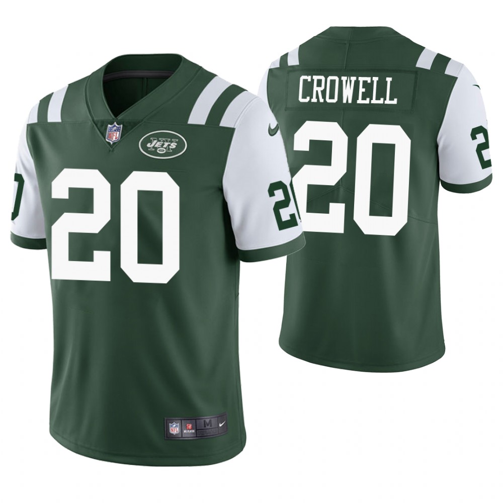 New York Jets #20 Isaiah Crowell Green Vapor Untouchable Limited Jersey New York Jets #20 Isaiah Crowell Green Vapor Untouchable Limited Jersey