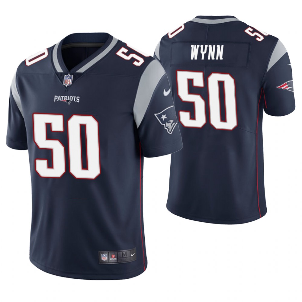 New England Patriots #50 Isaiah Wynn Navy Vapor Untouchable Limited Jersey New England Patriots #50 Isaiah Wynn Navy Vapor Untouchable Limited Jersey