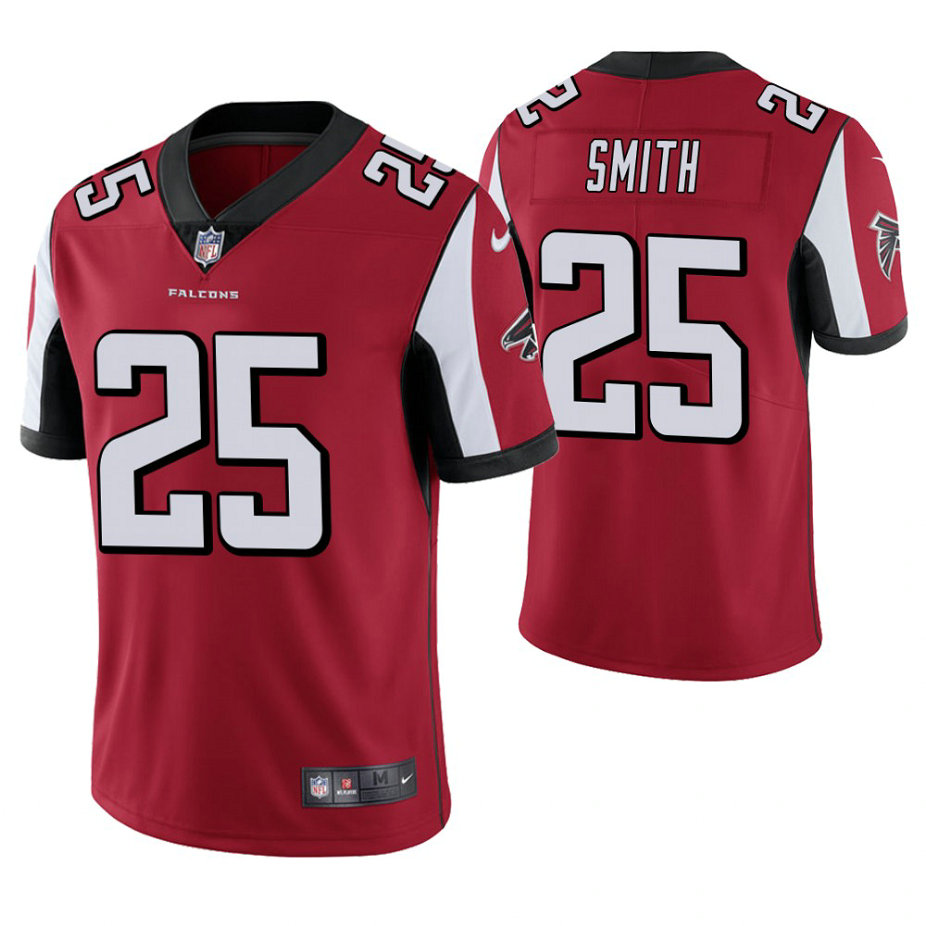 Atlanta Falcons #25 Ito Smith Red Vapor Untouchable Limited Player Jersey