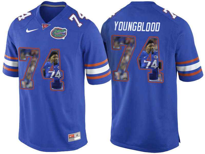 Jack Youngblood #74 Florida Gators Royal Blue College Football Jersey Jack Youngblood #74 Florida Gators Royal Blue College Football Jersey
