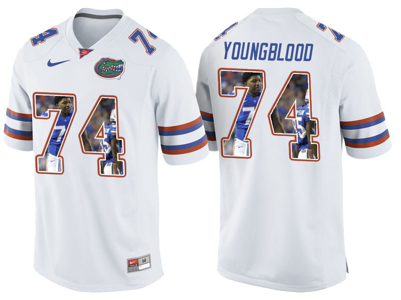 Jack Youngblood #74 Florida Gators White College Football Jersey Jack Youngblood #74 Florida Gators White College Football Jersey