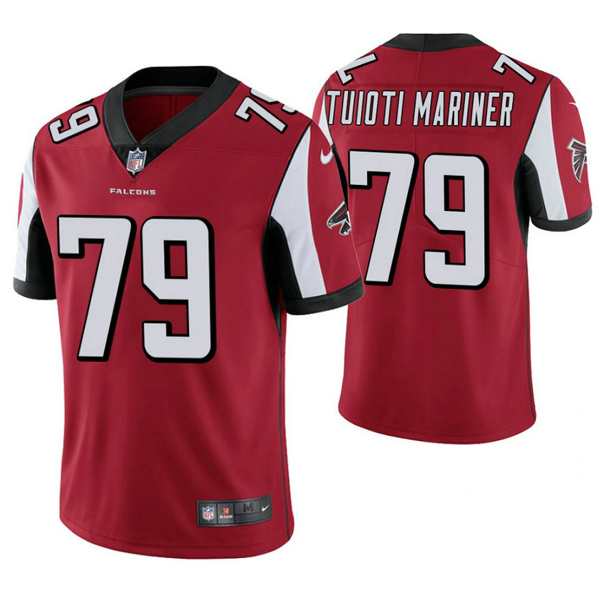 Atlanta Falcons #79 Jacob Tuioti-Mariner Red Vapor Untouchable Limited Player Jersey Atlanta Falcons #79 Jacob Tuioti-Mariner Red Vapor Untouchable Limited Player Jersey