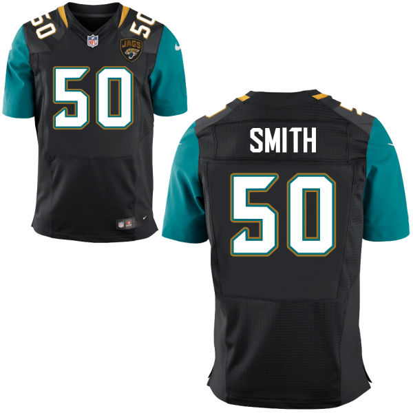Jacksonville Jaguars #50 Telvin Smith Black Elite Jersey Jacksonville Jaguars #50 Telvin Smith Black Elite Jersey