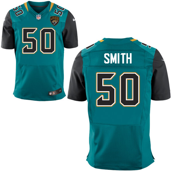 Jacksonville Jaguars #50 Telvin Smith Teal Elite Jersey Jacksonville Jaguars #50 Telvin Smith Teal Elite Jersey