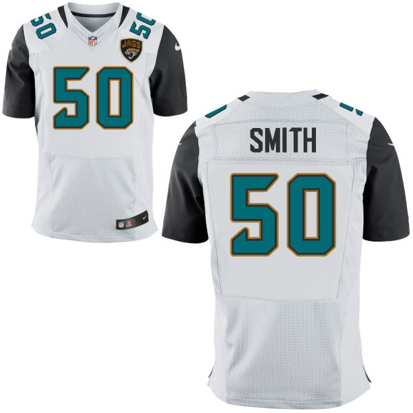 Jacksonville Jaguars #50 Telvin Smith White Elite Jersey Jacksonville Jaguars #50 Telvin Smith White Elite Jersey