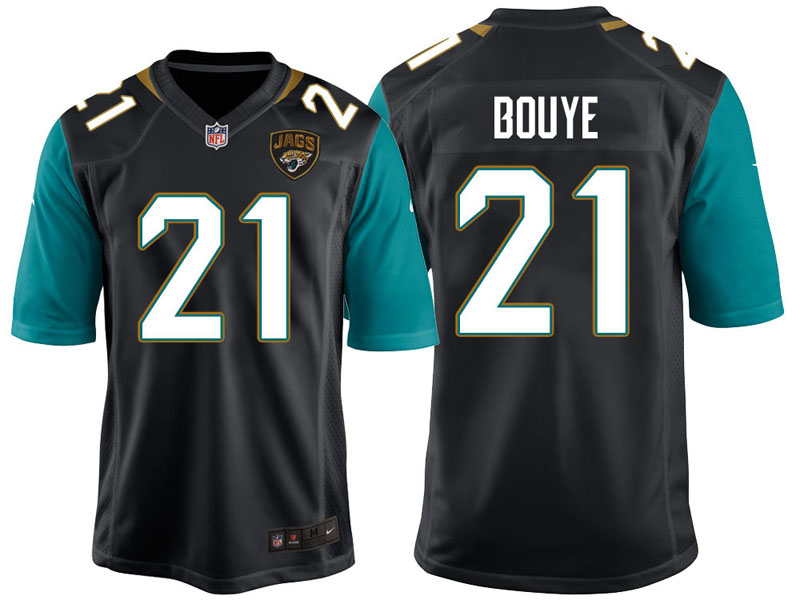 Jacksonville Jaguars #21 A.J. Bouye Black Game Jersey Jacksonville Jaguars #21 A.J. Bouye Black Game Jersey