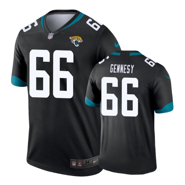 Jacksonville Jaguars #66 Avery Gennesy Black New 2018 Legend Jersey