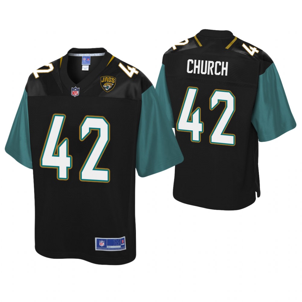 Youth Jacksonville Jaguars #42 Barry Church Pro Line Player Black Jersey Youth Jacksonville Jaguars #42 Barry Church Pro Line Player Black Jersey