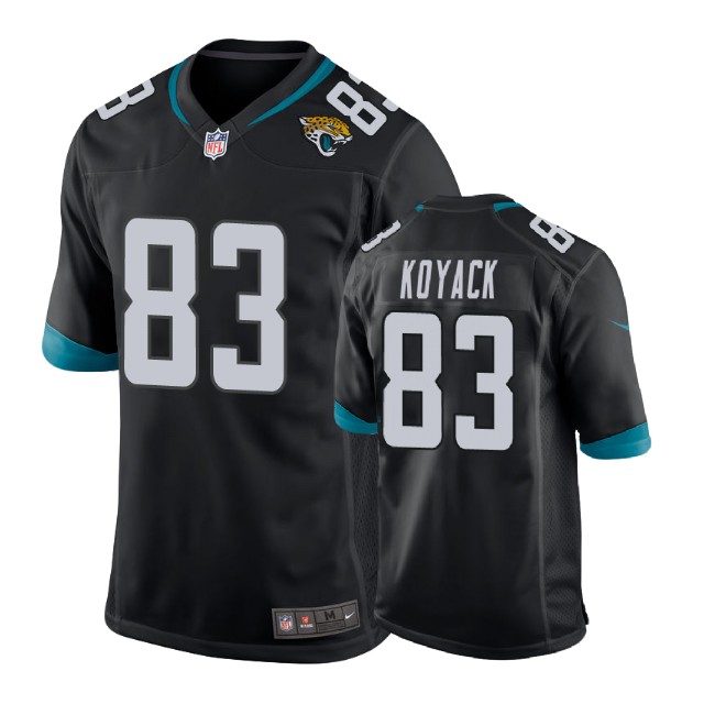 Youth Jacksonville Jaguars #83 Ben Koyack Black New 2018 Game Jersey Youth Jacksonville Jaguars #83 Ben Koyack Black New 2018 Game Jersey