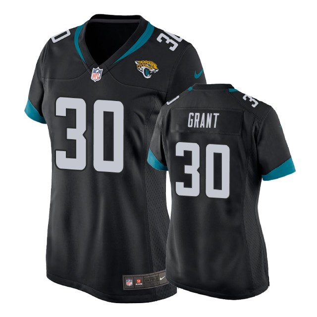 Women Jacksonville Jaguars #30 Corey Grant Black New 2018 Game Jersey Women Jacksonville Jaguars #30 Corey Grant Black New 2018 Game Jersey