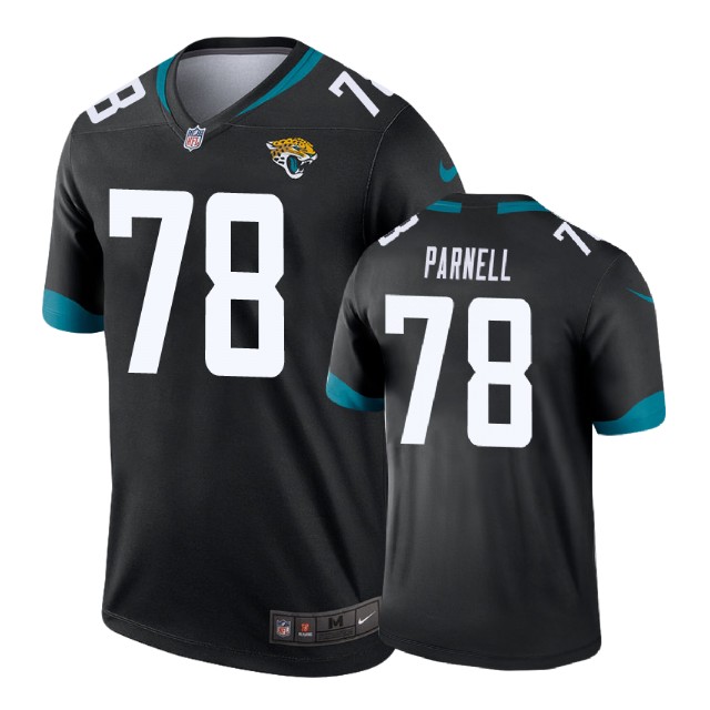 Jacksonville Jaguars #78 Jermey Parnell Black New 2018 Legend Jersey