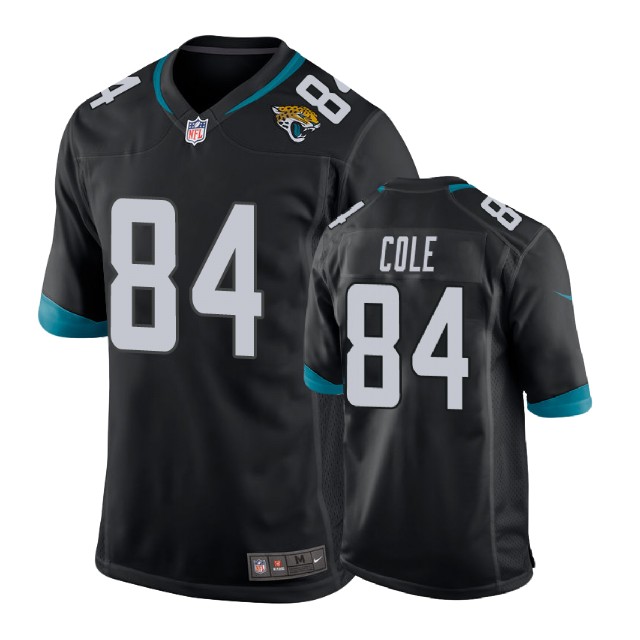 Jacksonville Jaguars #84 Keelan Cole Black New 2018 Game Jersey