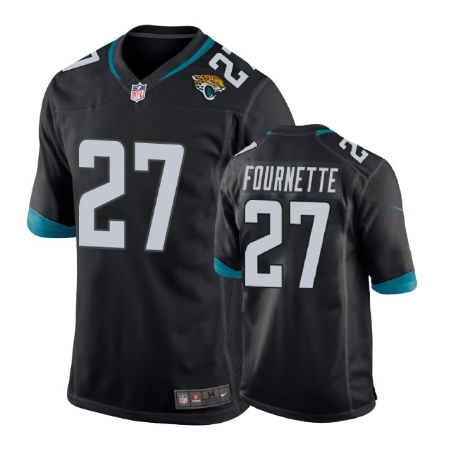 Youth Jacksonville Jaguars #27 Leonard Fournette Black New 2018 Game Jersey