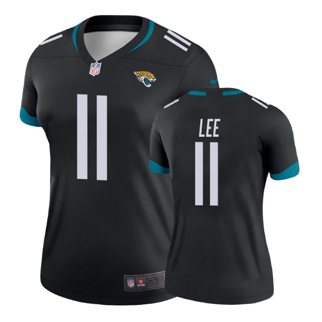 Women Jacksonville Jaguars #11 Marqise Lee Black New 2018 Legend Jersey