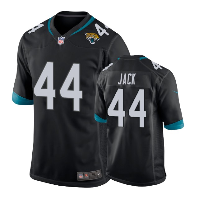 Jacksonville Jaguars #44 Myles Jack Black New 2018 Game Jersey