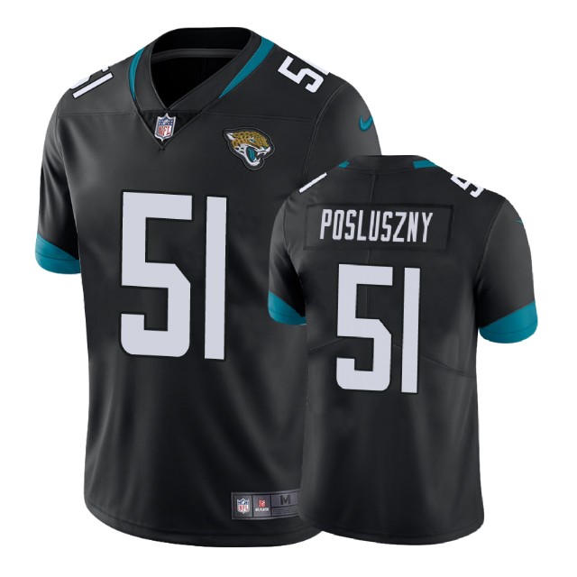 Jacksonville Jaguars #51 Paul Posluszny Black New 2018 Vapor Untouchable Limited Jersey
