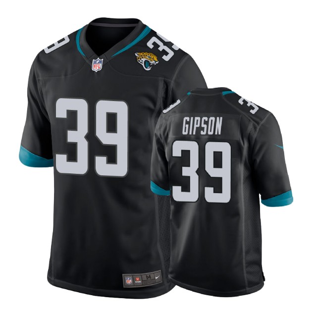 Youth Jacksonville Jaguars #39 Tashaun Gipson Black New 2018 Game Jersey Youth Jacksonville Jaguars #39 Tashaun Gipson Black New 2018 Game Jersey