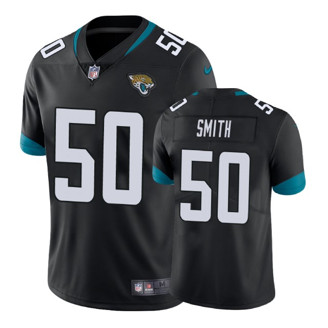 Jacksonville Jaguars #50 Telvin Smith Black New 2018 Vapor Untouchable Limited Jersey