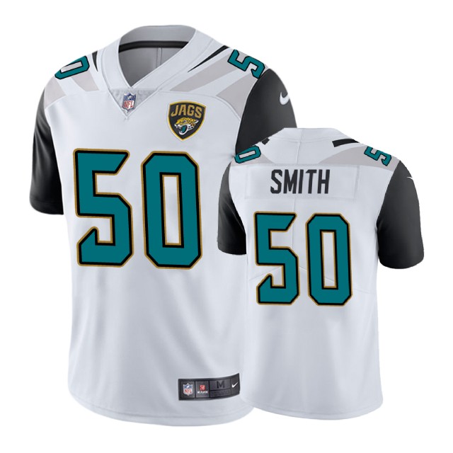 Jacksonville Jaguars #50 Telvin Smith White Vapor Untouchable Limited Player Jersey