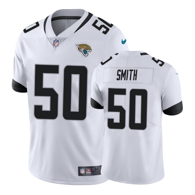 Jacksonville Jaguars #50 Telvin Smith White New 2018 Vapor Untouchable Limited Jersey
