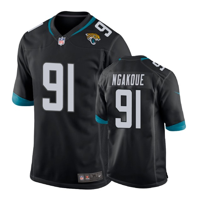Youth Jacksonville Jaguars #91 Yannick Ngakoue Black New 2018 Game Jersey Youth Jacksonville Jaguars #91 Yannick Ngakoue Black New 2018 Game Jersey