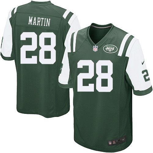 New York Jets #28 Curtis Martin Green Game Jersey New York Jets #28 Curtis Martin Green Game Jersey