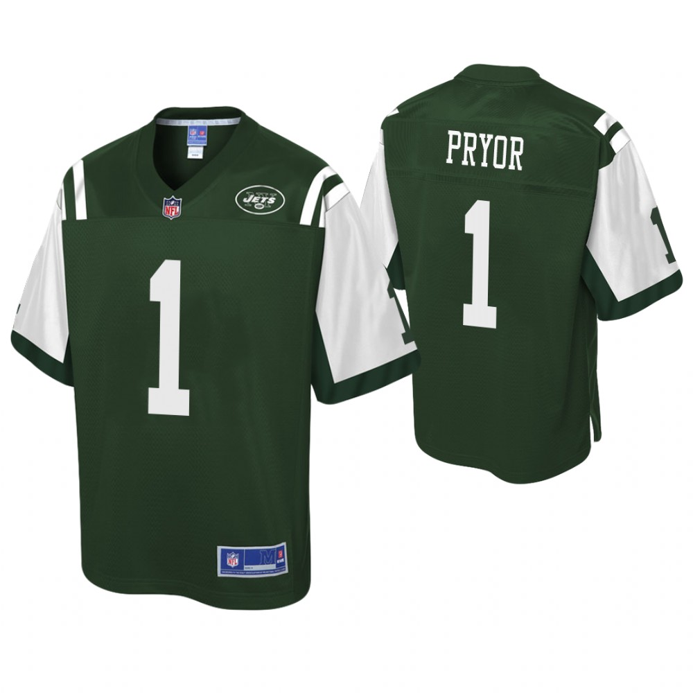 Youth New York Jets #1 Terrelle Pryor Pro Line Green Jersey Youth New York Jets #1 Terrelle Pryor Pro Line Green Jersey