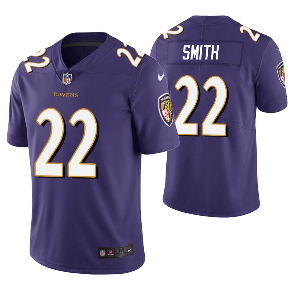 Baltimore Ravens #22 Jimmy Smith Purple Vapor Untouchable Limited Jersey Baltimore Ravens #22 Jimmy Smith Purple Vapor Untouchable Limited Jersey