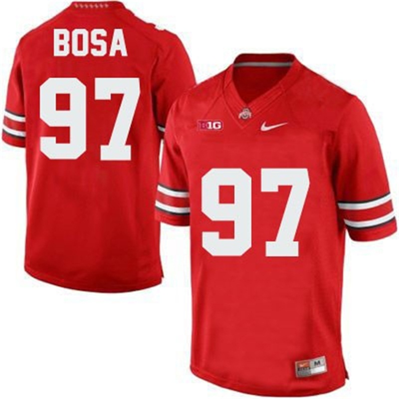 Joey Bosa #97 Ohio State Buckeyes Red College Football Jersey Joey Bosa #97 Ohio State Buckeyes Red College Football Jersey