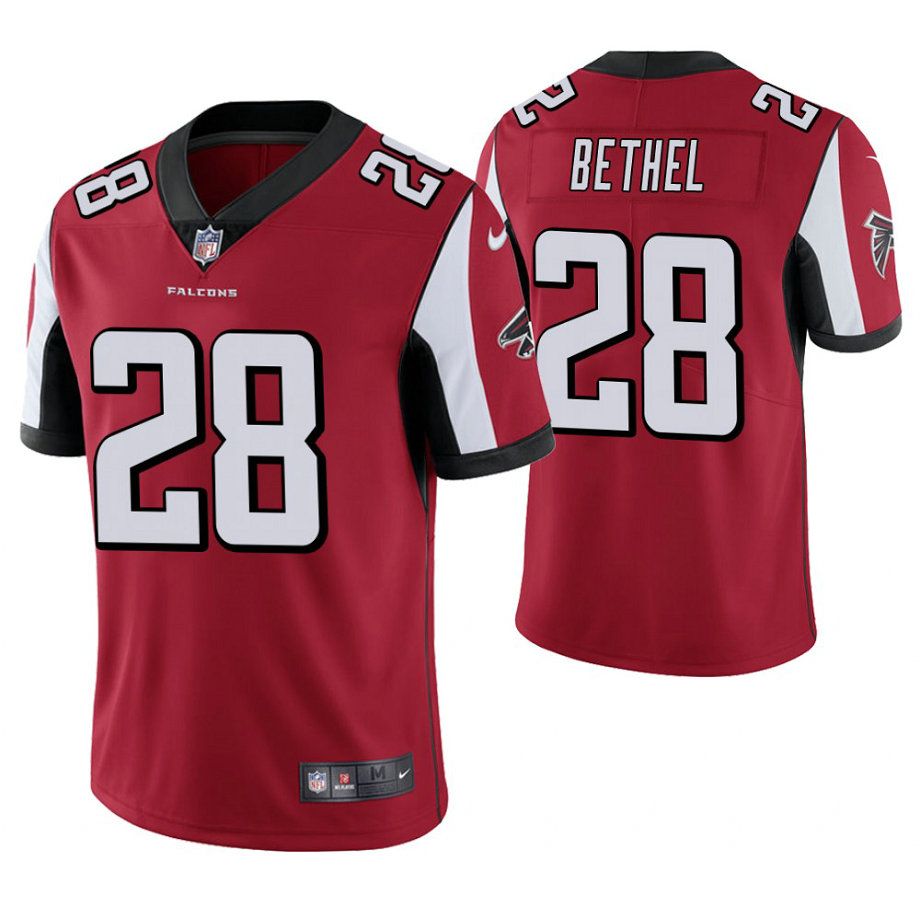 Atlanta Falcons #28 Justin Bethel Red Vapor Untouchable Limited Player Jersey