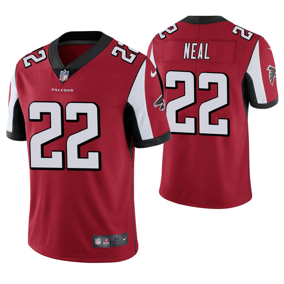 Atlanta Falcons #22 Keanu Neal Red Vapor Untouchable Limited Player Jersey