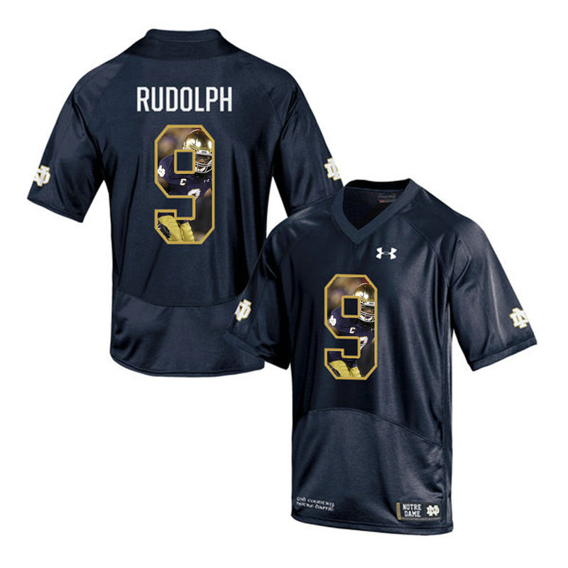 Kyle Rudolph #9 Notre Dame Fighting Irish Navy Blue College Football Jersey Kyle Rudolph #9 Notre Dame Fighting Irish Navy Blue College Football Jersey