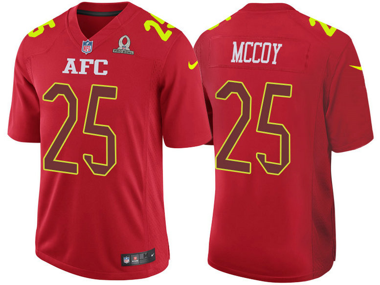 2017 Pro Bowl AFC LeSean McCoy Red Game Jersey 2017 Pro Bowl AFC LeSean McCoy Red Game Jersey