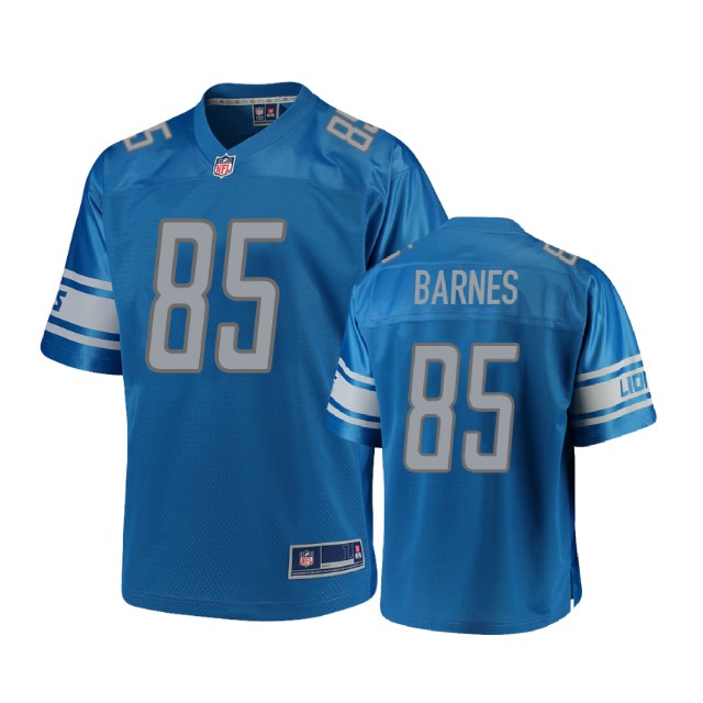Youth Detroit Lions #85 Brandon Barnes Blue Player Jersey Youth Detroit Lions #85 Brandon Barnes Blue Player Jersey